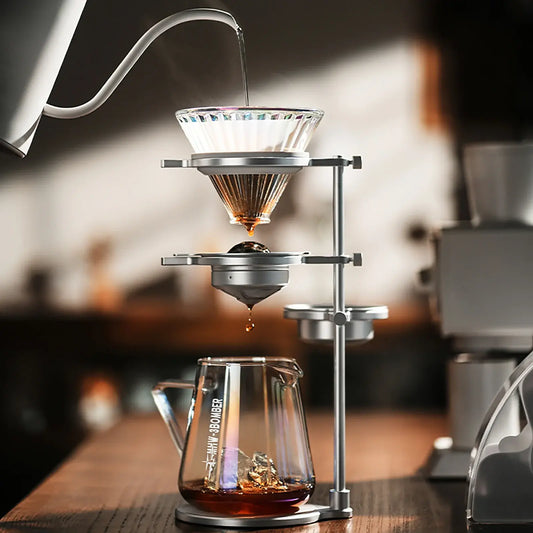 MHW-3BOMBER Pour Over Chilling Ball Stand Silver