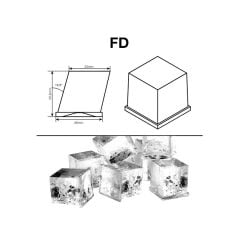 Icetech FD-150 - Küp Buz Maki̇nesi̇, Haznesi̇z