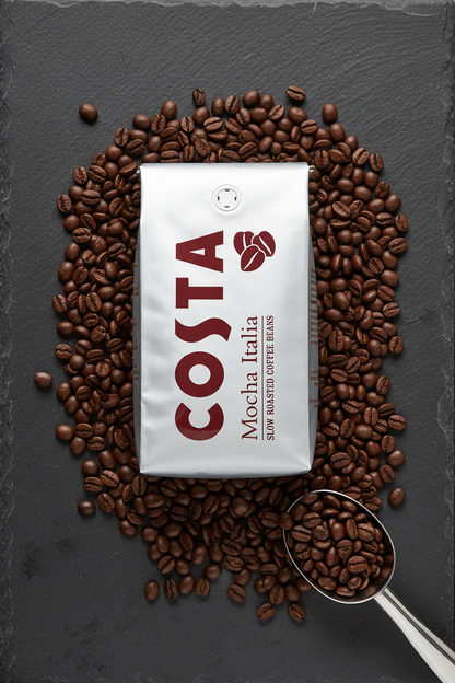Costa Coffee Mocha Italia Çekirdek Kahve 1 kg - Flat Lay