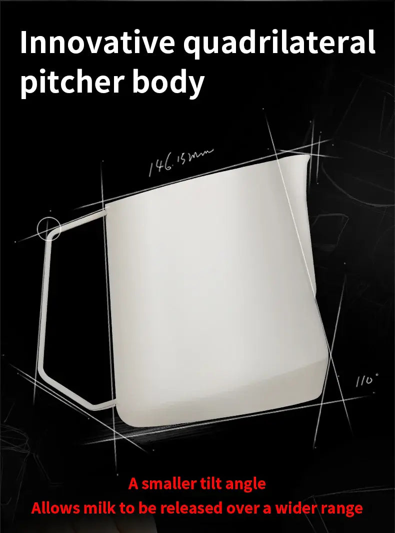 MHW-3BOMBER GT Blue Shape Süt Potu - 600 ml Pitcher